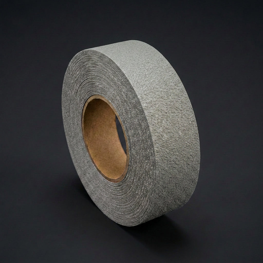 Breites graues Antirutschband MA-WT-5411, 75mm, R13, robust für Industrie und Lagerflächen.