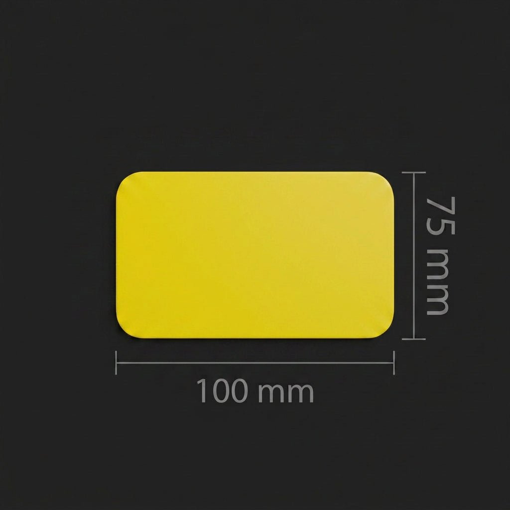 Stellplatzmarkierung Längsstück PVC – 25er Set (MA - WT - 5110) - Markiba