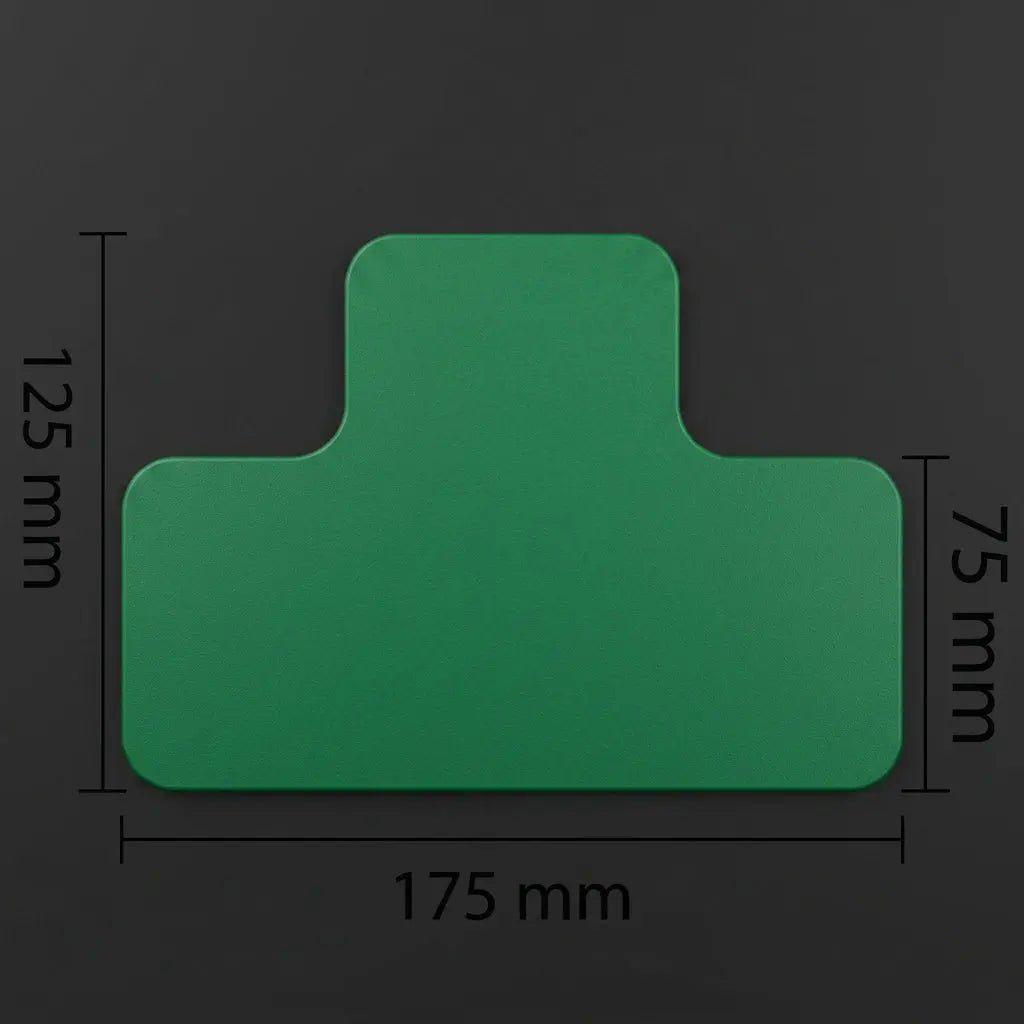 Stellplatzmarkierung T - Stück PVC – 25er Set (MA - WT - 5110) - Markiba
