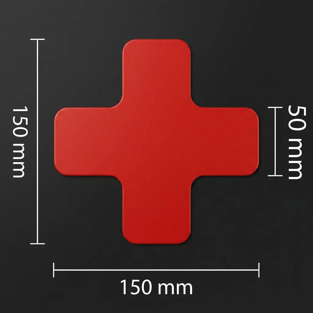 X - Stück, PVC, 25 Stück/VE - MA - WT - 5110 - Markiba