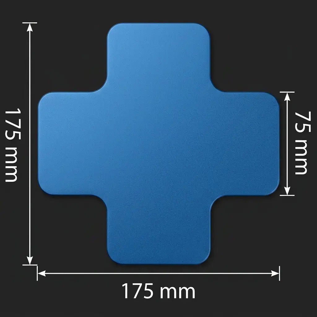 X - Stück, PVC, 25 Stück/VE - MA - WT - 5110 - Markiba