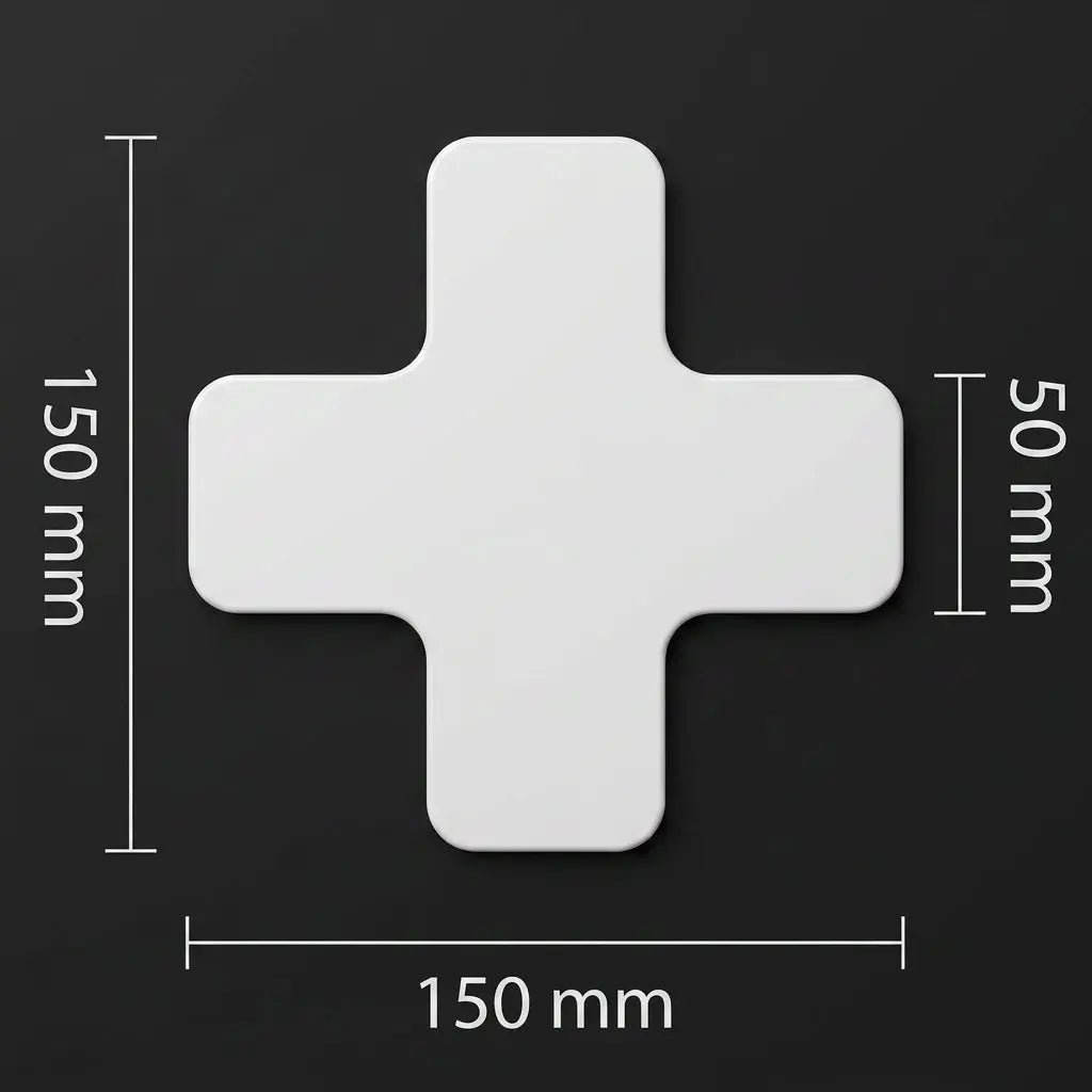 X - Stück, PVC, 25 Stück/VE - MA - WT - 5110 - Markiba