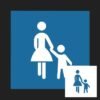 Markiba Bodenmarkierung Outdoor Piktogramm Familie