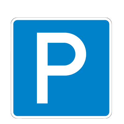 Markiba Verkehrszeichen – Parkplatz P