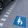 Markiba Bodenmarkierung Outdoor Piktogramm montiert
